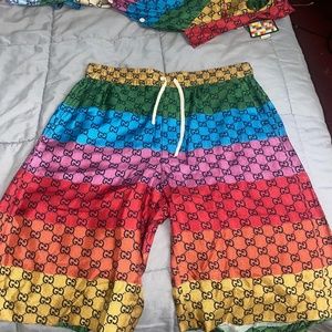 Men’s multi color Gucci Shorts